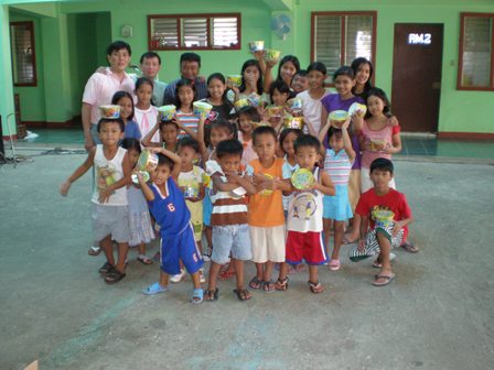 Donation of noodles to orphanage.JPG